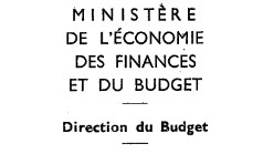 Source : Ministères économiques et financiers